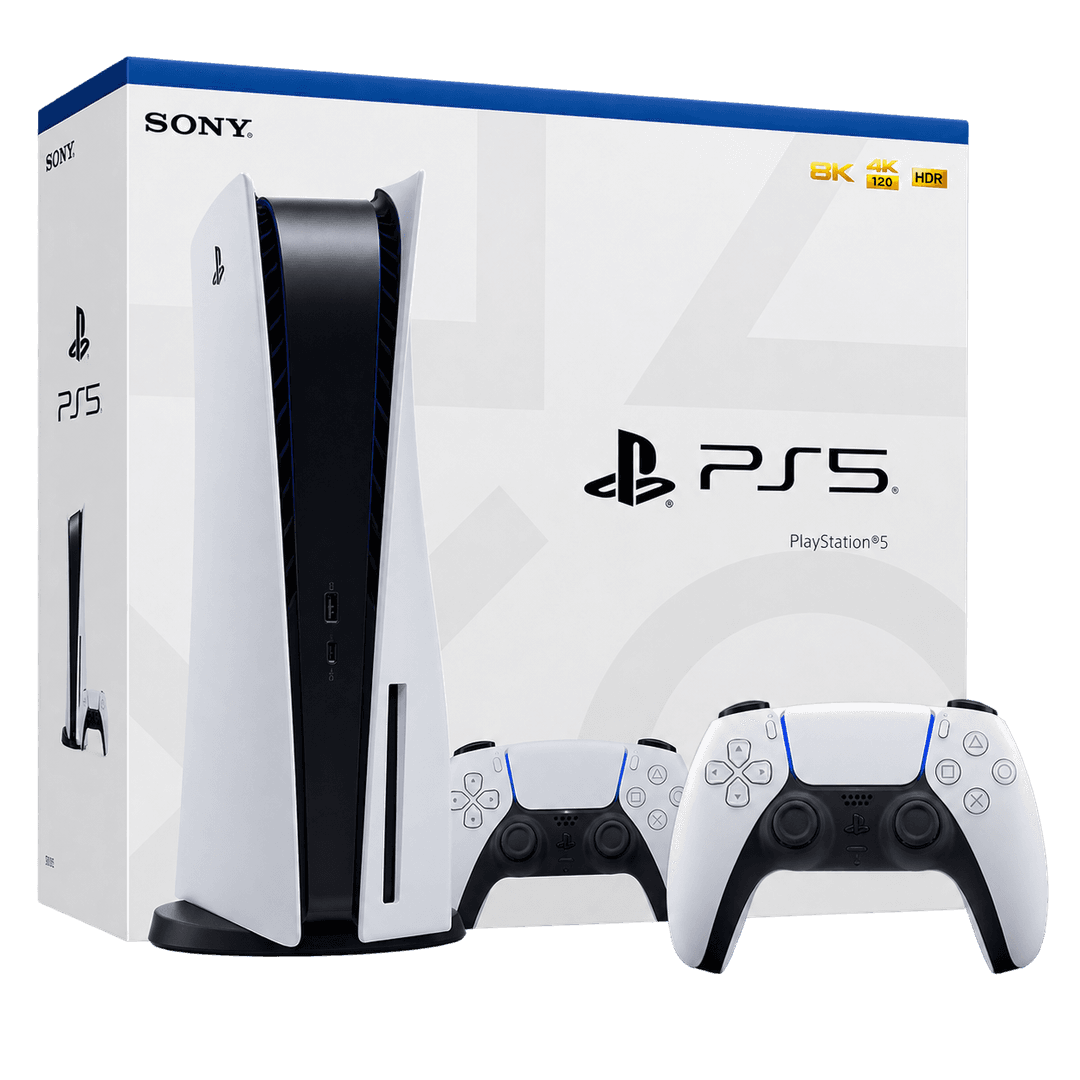 Consola PlayStation 5 con dos controles