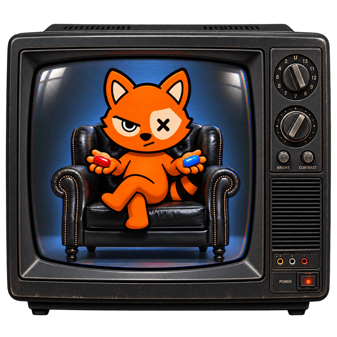 Underson dentro de un televisor